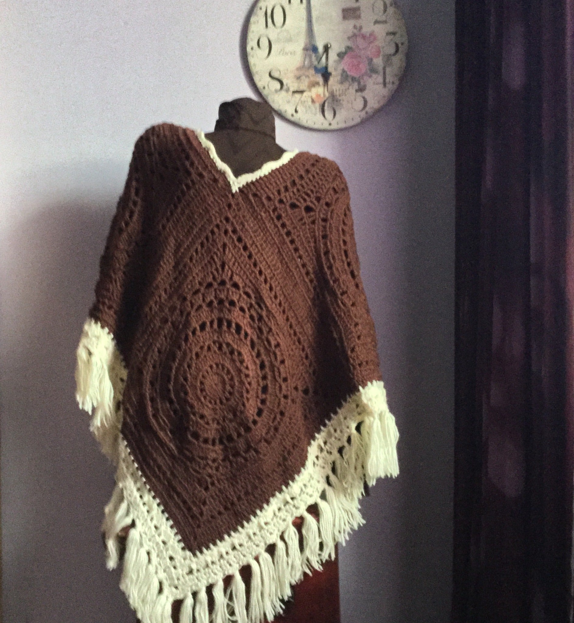poncho boho style