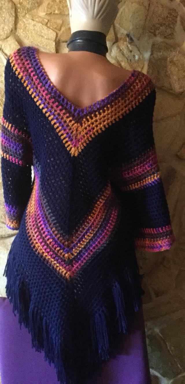 pullover/tunica boho-cowboy style